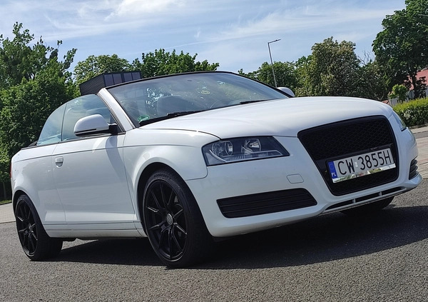 Audi A3 cena 27900 przebieg: 227700, rok produkcji 2009 z Włocławek małe 742